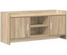 TV staliukas Televizoriaus spintelė 102 x 33 x 47 cm Sonoma ąžuolas