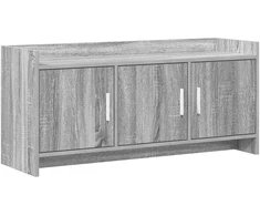 TV staliukas Televizoriaus spintelė 102 x 33 x 47 cm Pilka Sonoma