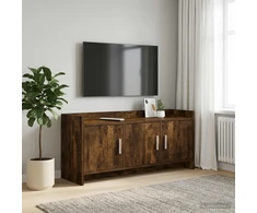 TV staliukas Televizoriaus spintelė 102 x 33 x 47 cm Dūminio ąžuolo
