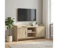 TV staliukas Televizoriaus spintelė 102 x 33 x 47 cm Sonoma ąžuolas