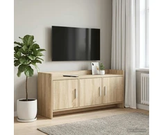 TV staliukas Televizoriaus spintelė 102 x 33 x 47 cm Sonoma ąžuolas
