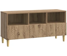 TV staliukas Televizoriaus spintelė 102 x 34,5 x 50 cm Artisano ąžuolo