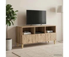 TV staliukas Televizoriaus spintelė 102 x 34,5 x 50 cm Artisano ąžuolo