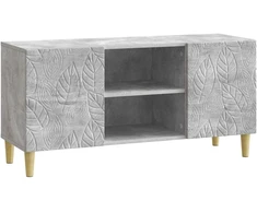 TV staliukas Televizoriaus spintelė 102 x 34,5 x 50 cm Betono pilka
