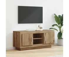 TV staliukas Televizoriaus spintelė 102 x 35 x 45 cm Amatininkų ąžuolas