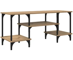 TV staliukas Televizoriaus spintelė 102 x 35 x 45,5 cm Amatininkų ąžuolas