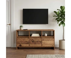 TV staliukas Televizoriaus spintelė 102 x 37,5 x 52,5 cm Sendintos medienos