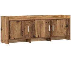 TV staliukas Televizoriaus spintelė 130 x 33 x 47 cm Sendintos medienos