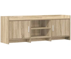 TV staliukas Televizoriaus spintelė 130 x 33 x 47 cm Sonoma ąžuolas