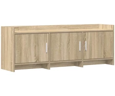 TV staliukas Televizoriaus spintelė 130 x 33 x 47 cm Sonoma ąžuolas