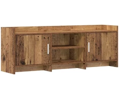 TV staliukas Televizoriaus spintelė 130 x 33 x 47 cm Sendintos medienos