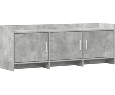 TV staliukas Televizoriaus spintelė 130 x 33 x 47 cm Betono pilka