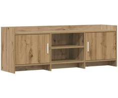 TV staliukas Televizoriaus spintelė 130 x 33 x 47 cm Artisano ąžuolo