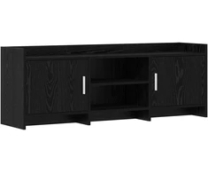 TV staliukas Televizoriaus spintelė 130 x 33 x 47 cm Juodojo ąžuolo