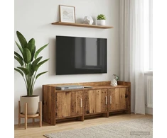 TV staliukas Televizoriaus spintelė 130 x 33 x 47 cm Sendintos medienos