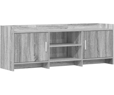 TV staliukas Televizoriaus spintelė 130 x 33 x 47 cm Pilka Sonoma