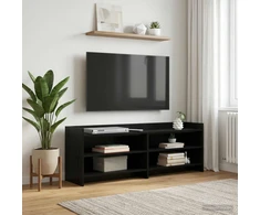 TV staliukas Televizoriaus spintelė 135 x 33 x 47 cm Juodojo ąžuolo