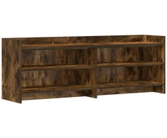 TV staliukas Televizoriaus spintelė 135 x 33 x 47 cm Dūminio ąžuolo