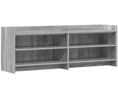 TV staliukas Televizoriaus spintelė 135 x 33 x 47 cm Pilka Sonoma