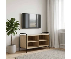 TV staliukas Televizoriaus spintelė 140 x 39,5 x 50 cm Sonoma ąžuolas
