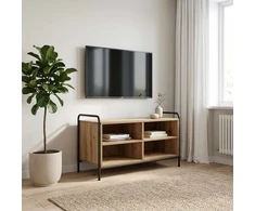TV staliukas Televizoriaus spintelė 140 x 39,5 x 50 cm Artisano ąžuolo