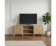 TV staliukas Televizoriaus spintelė 150 x 31 x 50 cm Artisano ąžuolo