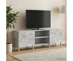 TV staliukas Televizoriaus spintelė 150 x 31 x 50 cm Betono pilka