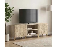TV staliukas Televizoriaus spintelė 150 x 31 x 50 cm Sonoma ąžuolas