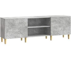 TV staliukas Televizoriaus spintelė 150 x 31 x 50 cm Betono pilka