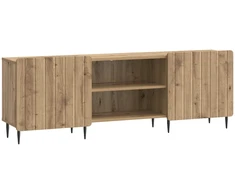 TV staliukas Televizoriaus spintelė 150 x 31 x 52 cm Artisano ąžuolo