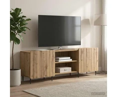 TV staliukas Televizoriaus spintelė 150 x 31 x 52 cm Artisano ąžuolo