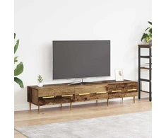 TV staliukas Televizoriaus spintelė 150 x 36 x 30 cm Senovinis medis