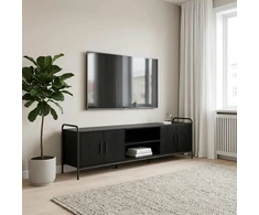 TV staliukas Televizoriaus spintelė 167,5 x 33 x 50 cm Juodojo ąžuolo