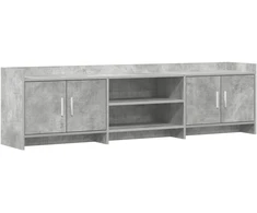 TV staliukas Televizoriaus spintelė 168 x 33 x 47 cm Betono pilka
