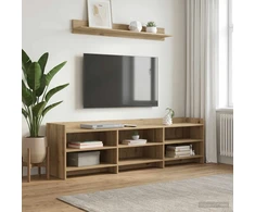 TV staliukas Televizoriaus spintelė 168 x 33 x 47 cm Artisano ąžuolo