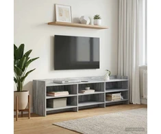 TV staliukas Televizoriaus spintelė 168 x 33 x 47 cm Pilka Sonoma