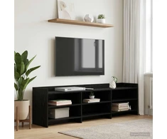TV staliukas Televizoriaus spintelė 168 x 33 x 47 cm Juodojo ąžuolo