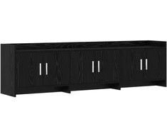 TV staliukas Televizoriaus spintelė 168 x 33 x 47 cm Juodojo ąžuolo