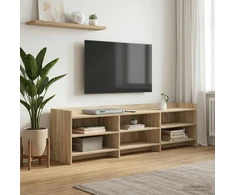 TV staliukas Televizoriaus spintelė 168 x 33 x 47 cm Sonoma ąžuolas