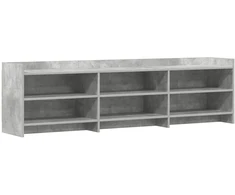 TV staliukas Televizoriaus spintelė 168 x 33 x 47 cm Betono pilka