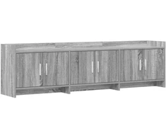 TV staliukas Televizoriaus spintelė 168 x 33 x 47 cm Pilka Sonoma