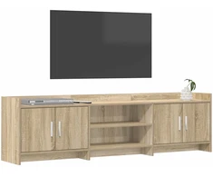 TV staliukas Televizoriaus spintelė 168 x 33 x 47 cm Sonoma ąžuolas