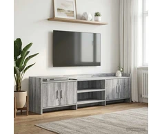 TV staliukas Televizoriaus spintelė 168 x 33 x 47 cm Pilka Sonoma