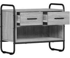 TV staliukas Televizoriaus spintelė 60 x 30 x 50 cm Pilka Sonoma