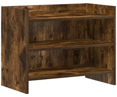 TV staliukas Televizoriaus spintelė 60 x 33 x 47 cm Dūminio ąžuolo