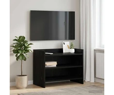 TV staliukas Televizoriaus spintelė 60 x 33 x 47 cm Juodojo ąžuolo