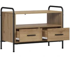 TV staliukas Televizoriaus spintelė 67,5 x 33 x 50 cm Artisano ąžuolo
