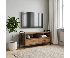 TV staliukas Televizoriaus spintelė 67,5 x 33 x 50 cm Sendintos medienos