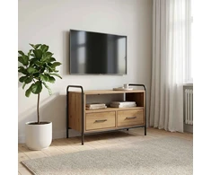TV staliukas Televizoriaus spintelė 67,5 x 33 x 50 cm Artisano ąžuolo