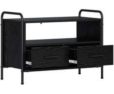 TV staliukas Televizoriaus spintelė 67,5 x 33 x 50 cm Juodojo ąžuolo